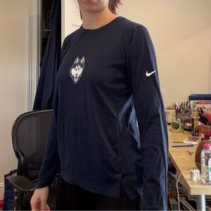UConn Nike Navy Blue Shirt